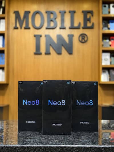 Brand New Box Pack NON Active Realme Neo 8 12/256GB | 16/512GB Gray