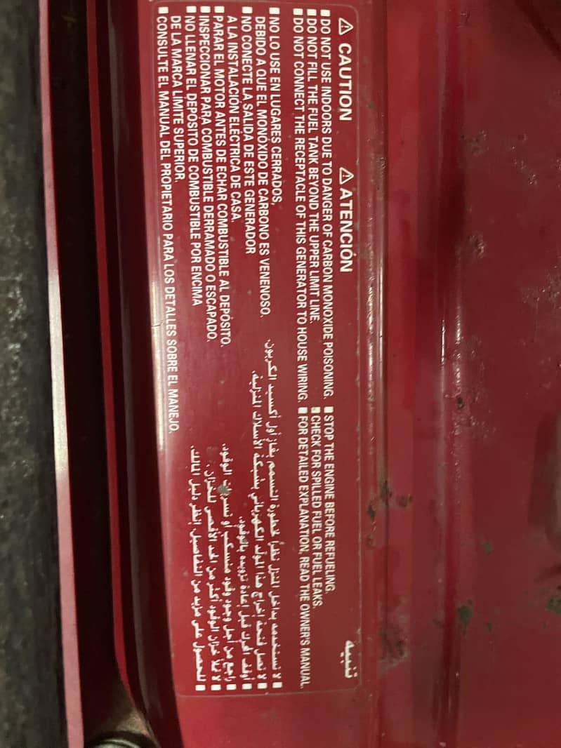 Honda Generator 5