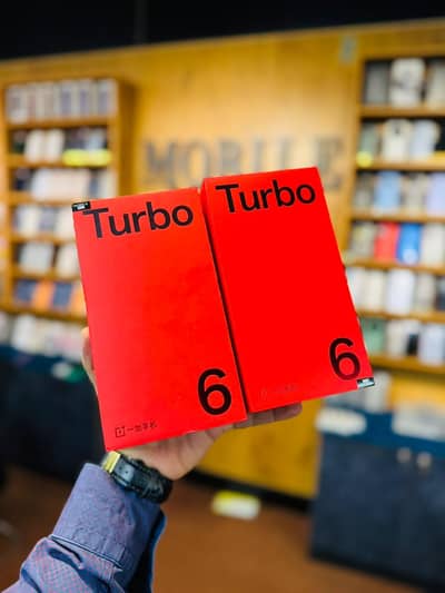 Brand New Box Pack NON Active One Plus Turbo 6 12/256GB 9000 MAH Batte
