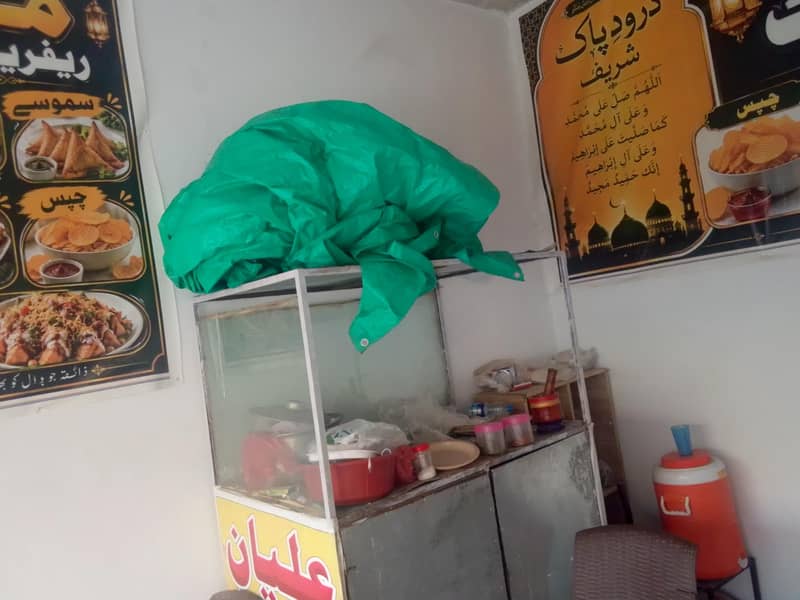 ایک عدد ریفریشمنٹ سیٹ اپ فار سیل 9