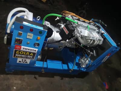 New Generator 15kva gass me sound proof ke sath