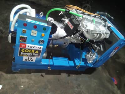 New Generator 15kva gass me sound proof ke sath