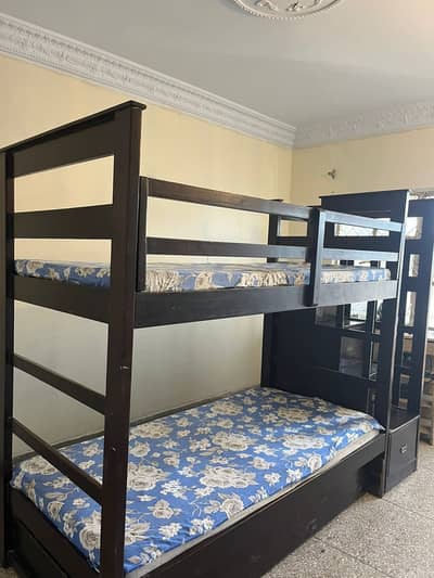 Bunk Bed | Triple Bed | Bed for 3 | With Mattress