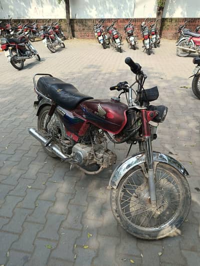Honda 70 2013 ka end model urgent sale