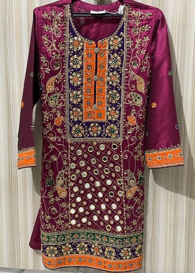 Beautiful Sharara Dress – Semi Formal / Party Wear