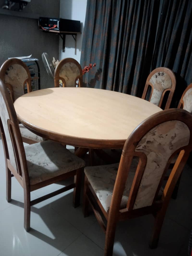 dining table with 6 chairs 0