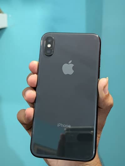 Apple iPhone x 256gb official PTA approved condition 9.8/10 black
