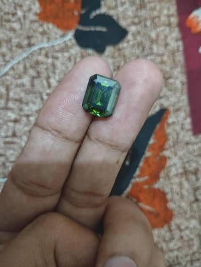 green moissanite