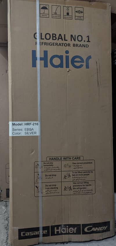 Haier Refrigerator for sale model no HRF-216 . . EBSA series