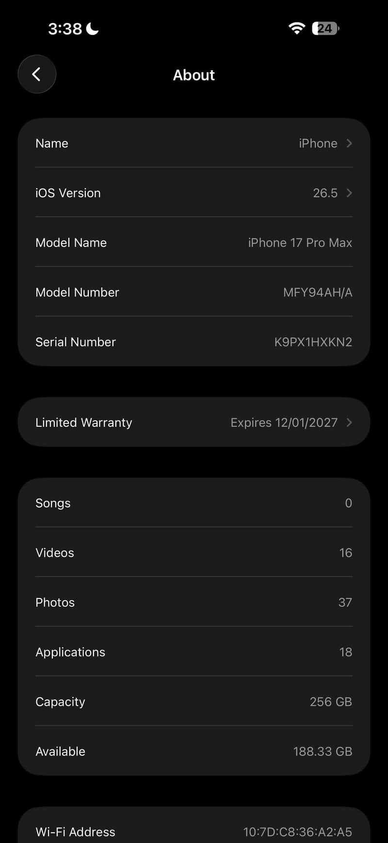Apple iPhone 17 Pro Max 1