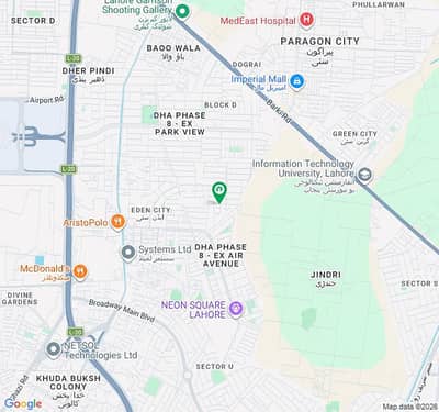 1 Kanal Resident Plot For Sale Block L Corner