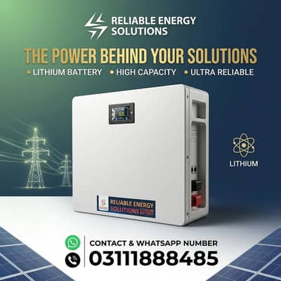 All Specifications of Lithium batteries