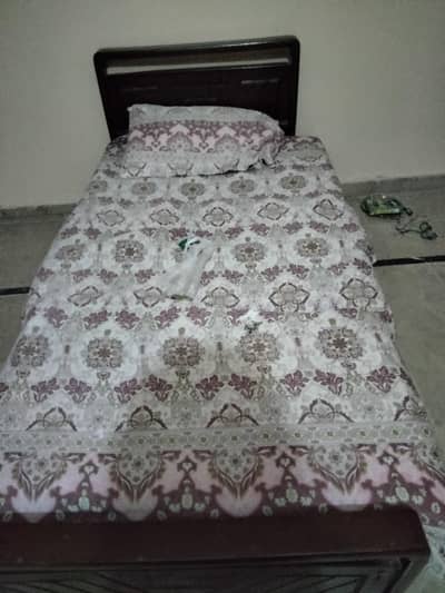 single bed without mattress