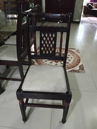 6 chairs dinning table