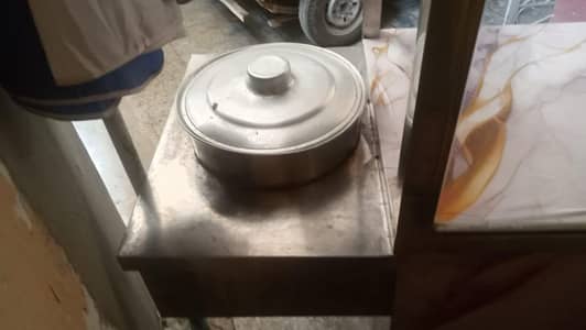 Food Stall for Finger Fries and Burger