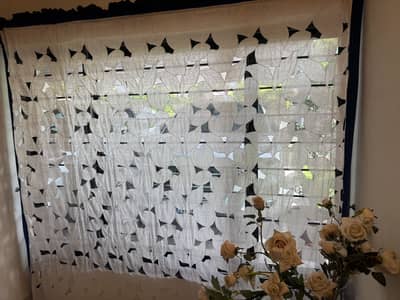 Beautiful Ornamental Blinds 8.3 ft Wide 7.3 ft High