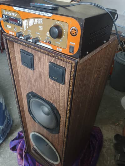 Stero amplifier with USB system