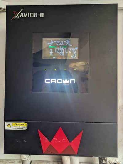 Crown Xavier II 4.2KW Solar Hybrid Inverter & 24V Lithium Battery 5KW