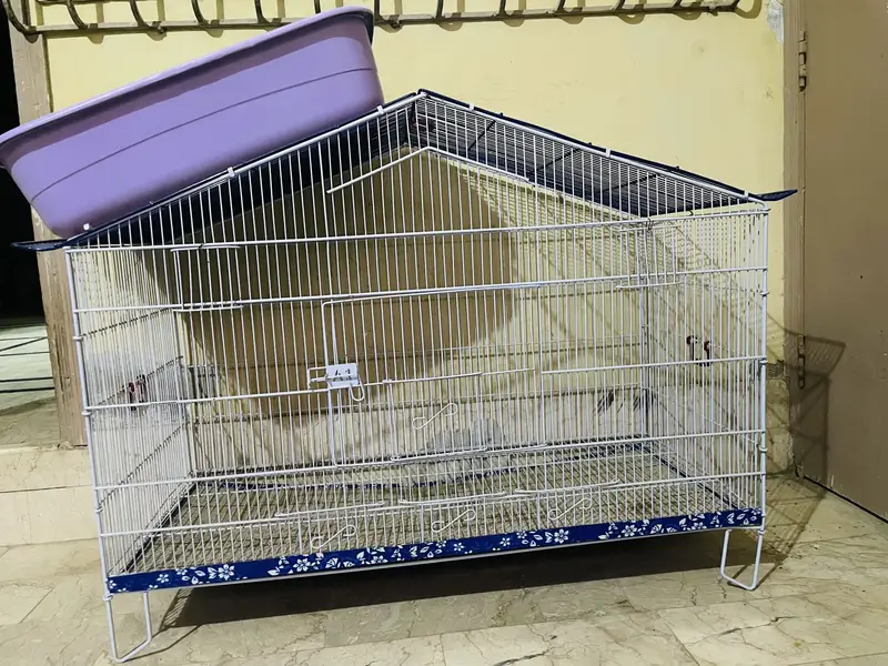 New pet cage with 2 litr box and 2 food bowl condition 10/10 — photo 3