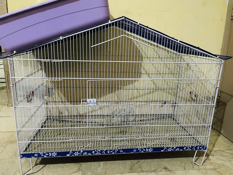 New pet cage with 2 litr box and 2 food bowl condition 10/10 — photo 5