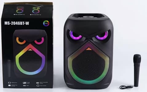 Eco Sound System With Wireless Rechargeable Mic