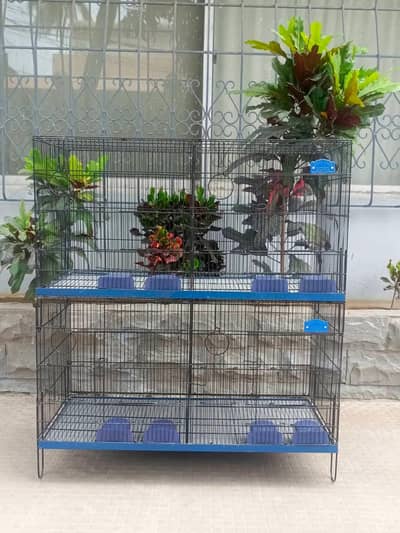 4 Portion Foldable Cage