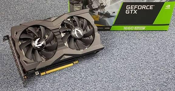Zotac 1660 super 6Gb DDR6- with Box