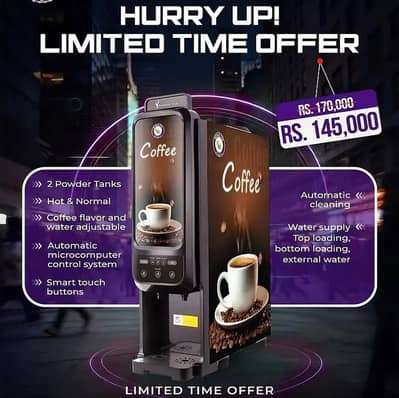 Tea coffee vending machine / Slush Machine soda / Juice Machine Coffe