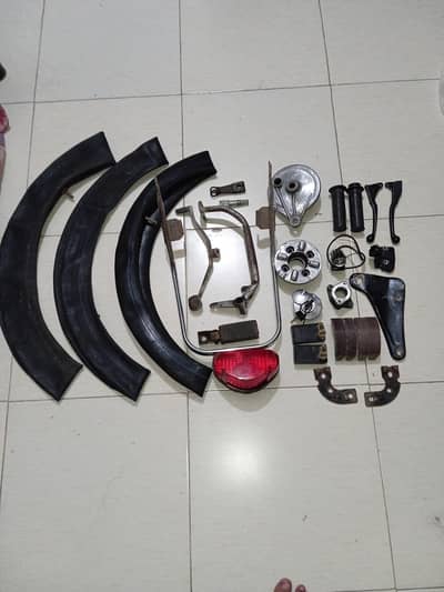 honda 125 and 70 bike parts for sale