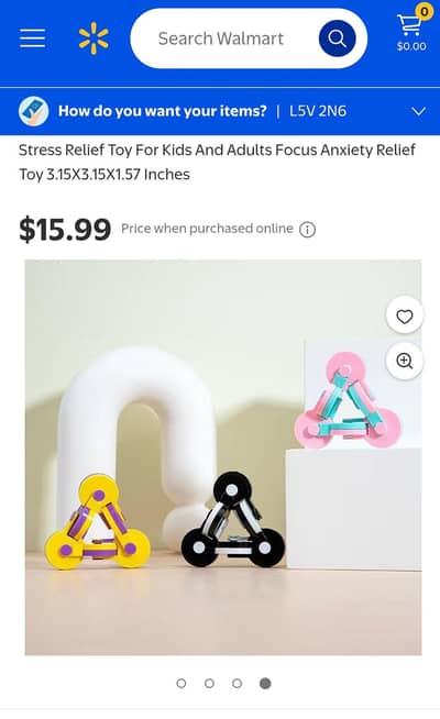 Black Fidget Spinner