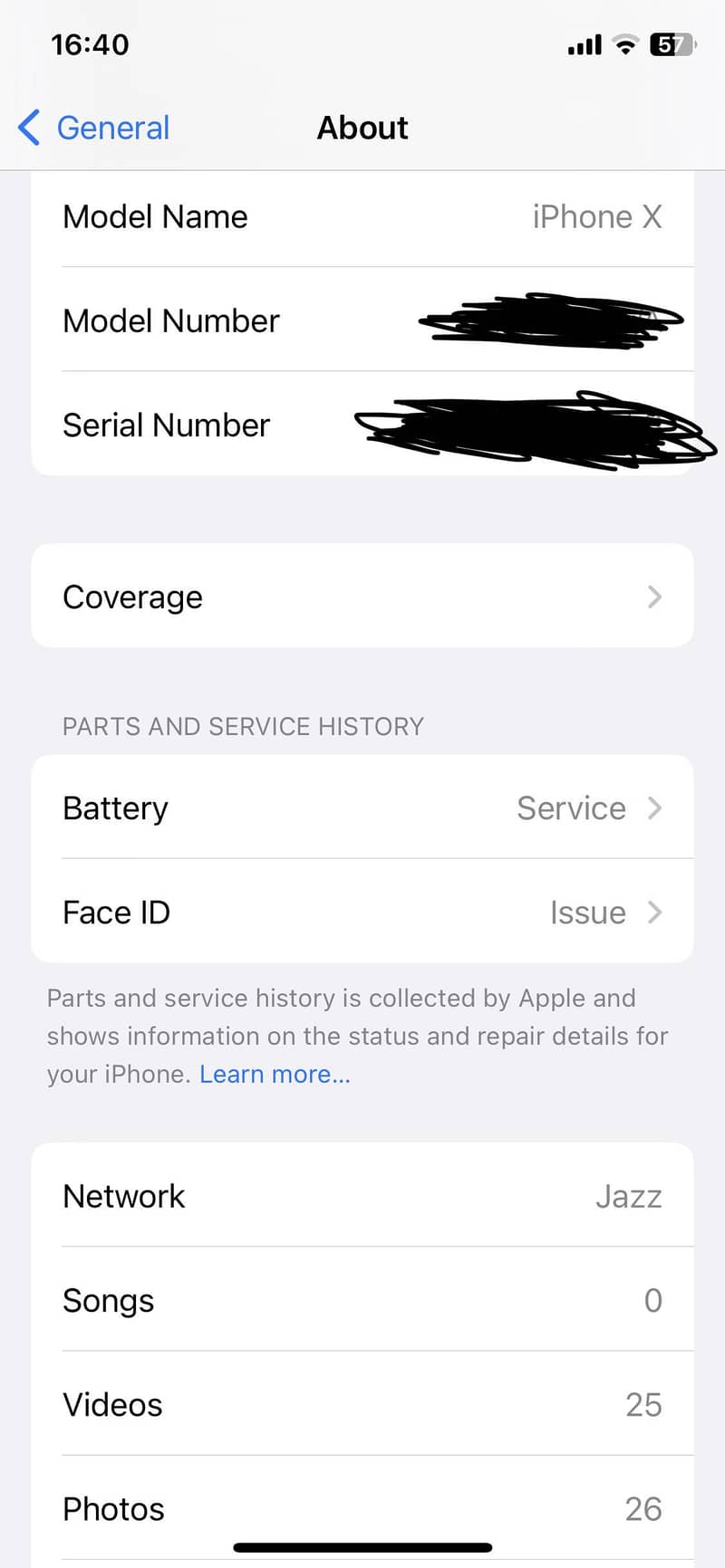 Apple iPhone X 5