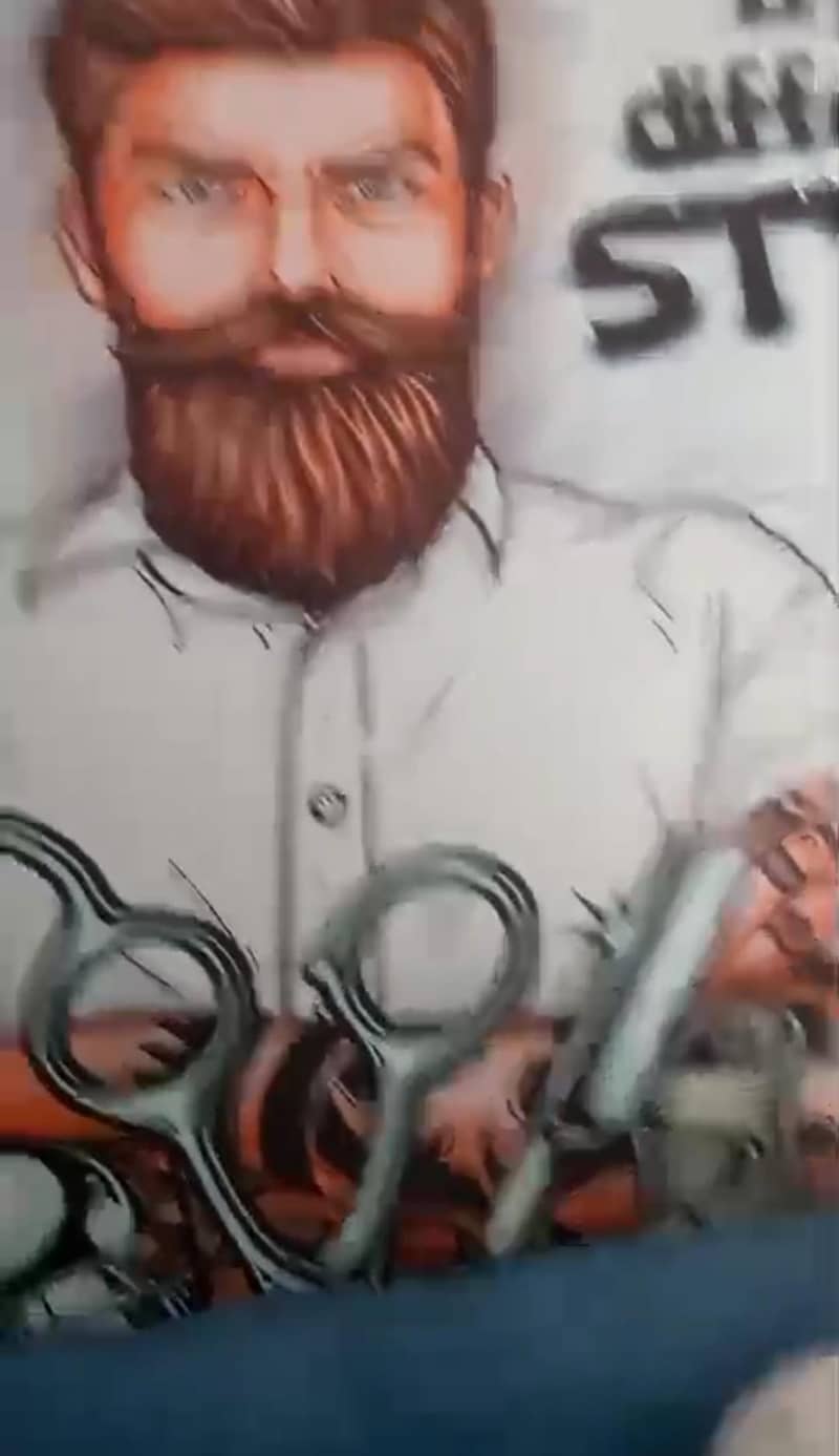 ہئیر ڈریسر شاپ کا مکمل سامان 3