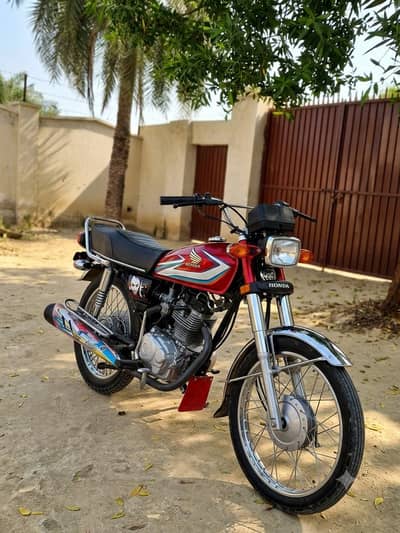 Honda 125 2016 model full fresh orignal condition