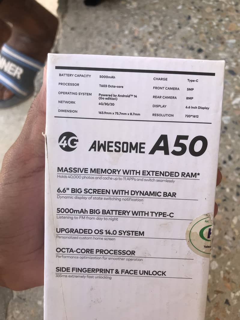 Itel A50 8
