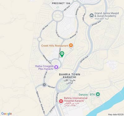 550 Sq Yards Corner Plot for Sale Bahria Hills, Bahria Town Karachi