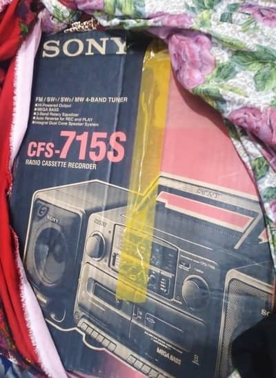 original Sony brand new speakers Model hai CFS-715S