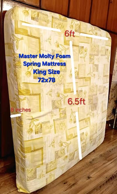 King size Molty spring Mattress