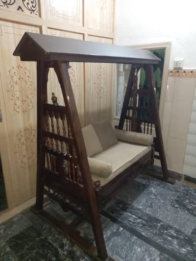 wooden swing jhula for sale