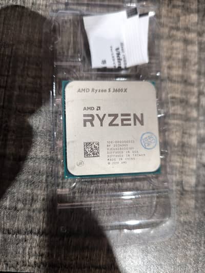 AMD Ryzen 5 3600X Processor (Tray) with Free Thermal Paste – 10/10
