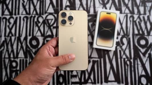 iPhone 14 Pro Max PTA approved 256GB 100% Battery with Original Box