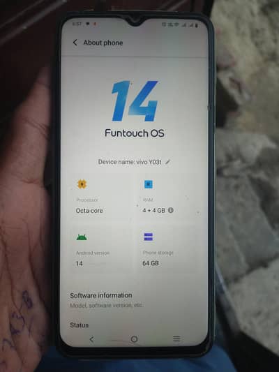 Vivo Y03t