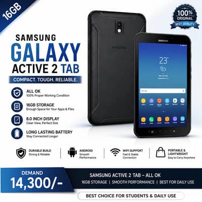 samsung active  2 tab
