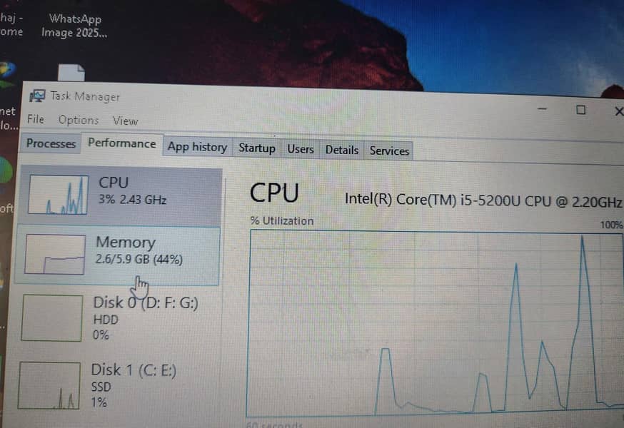 HP 15 notebook 8