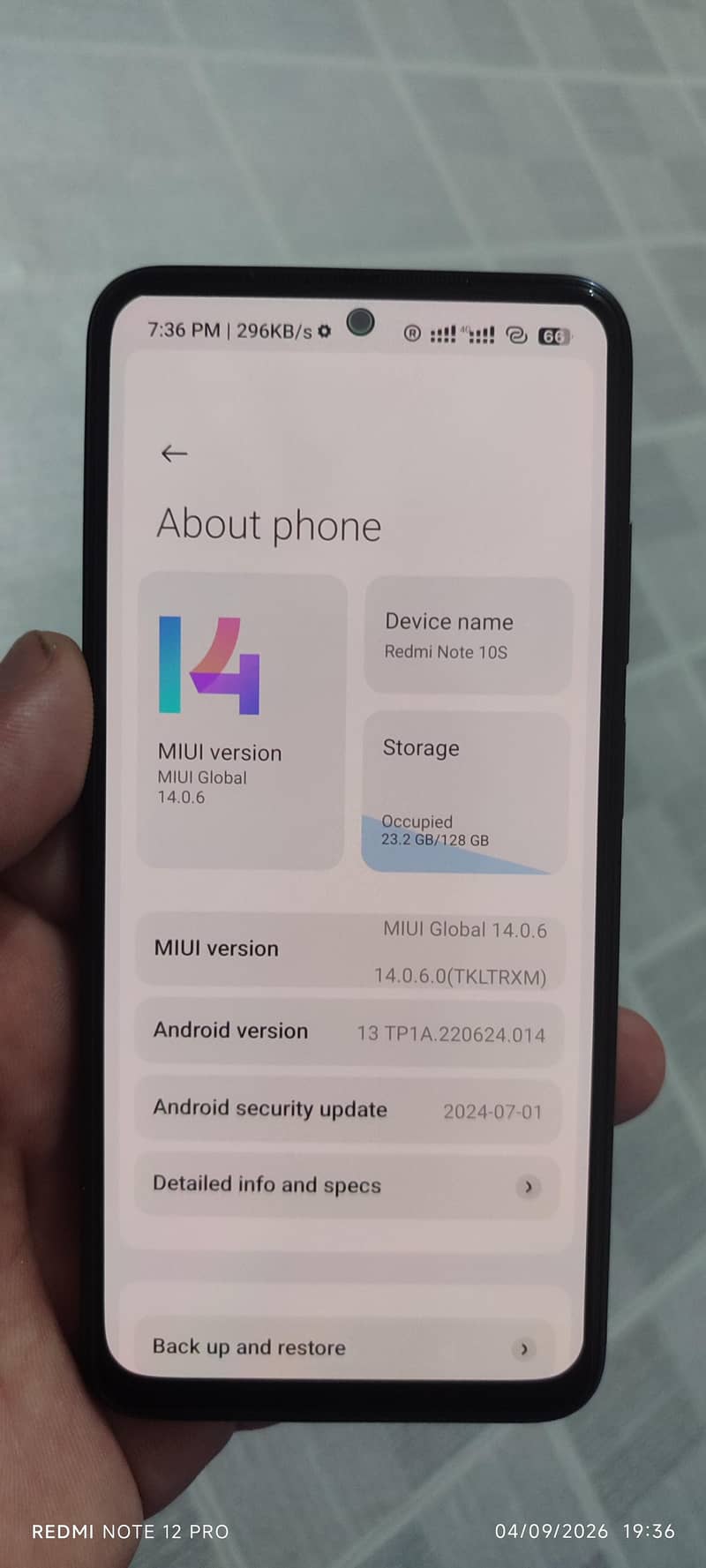 Xiaomi Redmi Note 10S 1
