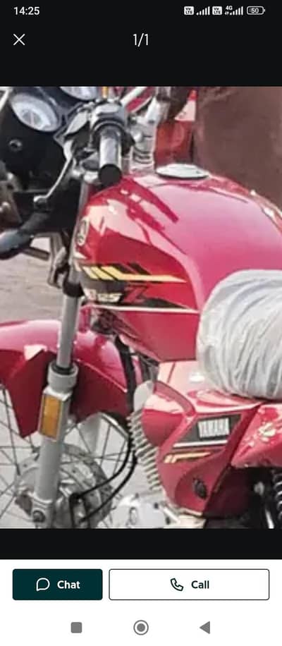 Yamaha ybz 125 in good genuine condition 03235177750