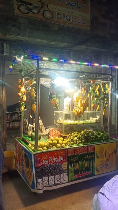 Fresh Juice Rehri Ready Setup for Sale