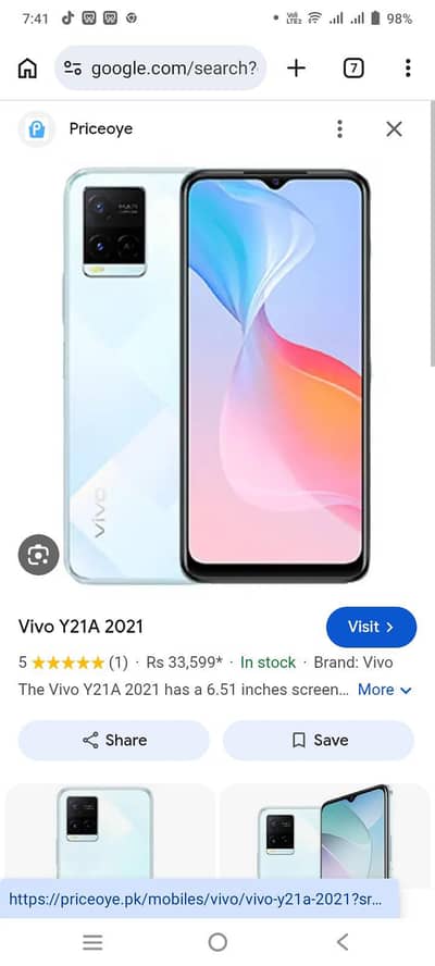 Vivo Y21A 2021