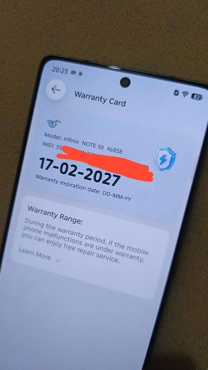 Infinix Note 50 8