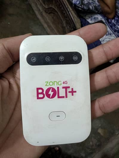 “Zong 4G Bolt+ WiFi Device