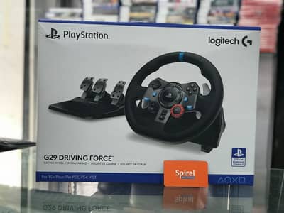 Logitech G29 Racing Wheel | Racing Wheel For PS5 | Logitech G29 Used |